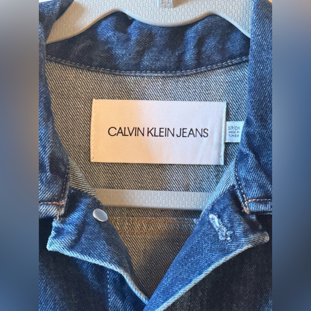 Calvin Klein Jeans Blue Patchwork Jacket - image 4